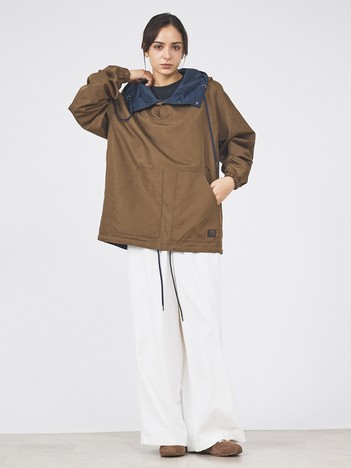 【TAION/タイオン】ミリタリー Ripstop リバーシブル アノラックパーカー/R106NDML-1