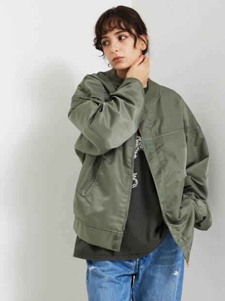 【TOWNCRAFT/タウンクラフト】60S DERBY STYLED JACKET MA-1 FABRIC/ダービージャケット/ユニセックス