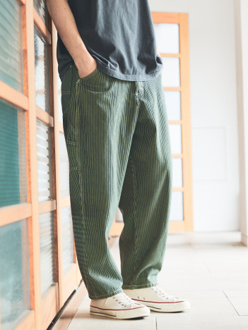 ABAHOUSE - 【Lee/リー】DUNGAREES ワイドペインターパンツ/ユニセックス
