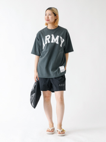 【MADE IN STANDARD / メイドインスタンダード 】ARMY SHORTS /アーミープリント ショートパンツ/ユニセックス【予約】