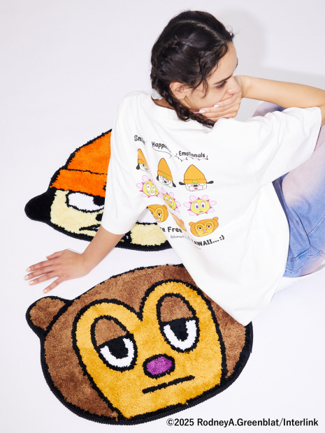 【Parappa The Rapper×LAROUTE】パラッパ ラッパー / フェイスラグマット / パラッパ / PJベリー【WEB限定】【予約】