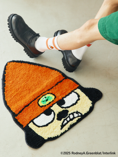 【Parappa The Rapper×LAROUTE】パラッパ ラッパー / フェイスラグマット / パラッパ / PJベリー【WEB限定】【予約】