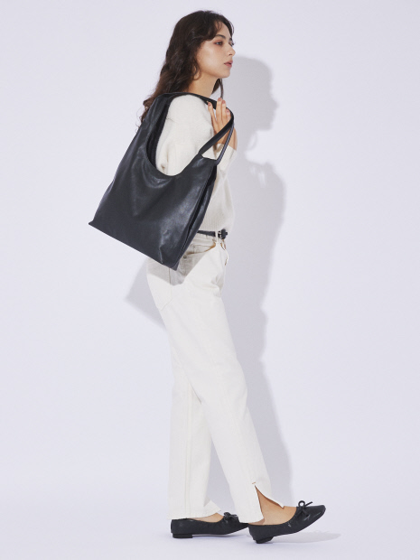 【YArKA/ヤーカ】real leather 2way handl tote/shoulder/2way ショルダー/マルシェバッグ【予約】