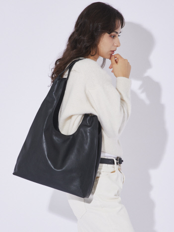 ABAHOUSE - 【YArKA/ヤーカ】real leather 2way handl tote/shoulder/2way ショルダー/マルシェバッグ【予約】