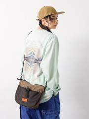 アバハウス
【UNIVERSALOVERALL / ユニバーサルオーバーオール】Front mesh zile shoul/フロントメッシュショルダーバッグ/UVO-195