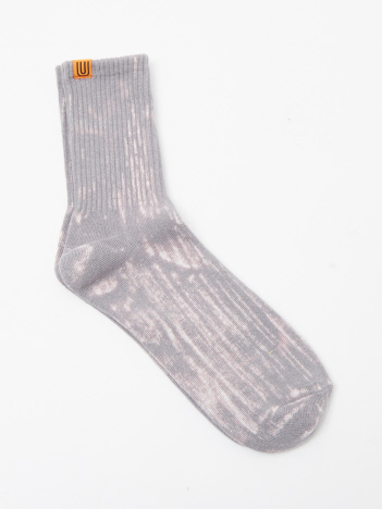 【UNIVERSALOVERALL / ユニバーサルオーバーオール】Pigmented crew socks/ピグメントクルーソックス