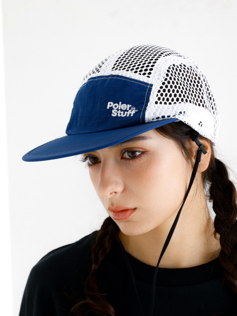 【POLeR/ポーラー】SUMMER MASH CAP/メッシュキャップ/ストラップ付/ユニセックス【予約】