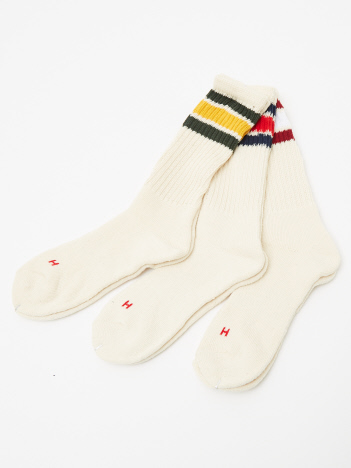 【Healthknit/ヘルスニット】 クラシック3本ライン191-3471/3足セット/靴下/メンズ /レディース/ユニセックス【WEB限定】