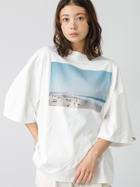 【PARROTT CANVAS/パロットキャンバス】トラベルフォトグラフTシャツ/フォト/半袖/プリント【WEB限定】