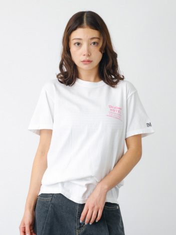 【PARROTT CANVAS/パロットキャンバス】グラフィックTシャツ　デランドホテル/プールサイド/半袖　【WEB限定】【予約】