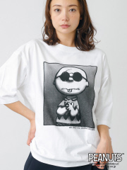【JOHNBULL/ジョンブル】PEANUTS プリントTシャツ / スヌーピー / 半袖【WEB限定】