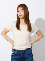 【Hanes / ヘインズ】クルーネックTシャツ/ジャパンフィット/コットン100【2枚組】【WEB限定】