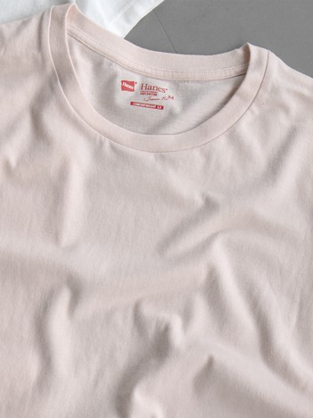 【Hanes / ヘインズ】クルーネックTシャツ/ジャパンフィット/コットン100【2枚組】【WEB限定】