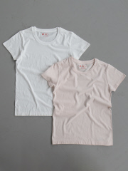 SELECT BY ABAHOUSE (Ladie's) - 【Hanes / ヘインズ】クルーネックTシャツ/ジャパンフィット/コットン100【2枚組】【WEB限定】【予約】