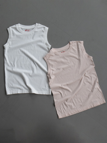 SELECT BY ABAHOUSE (Ladie's) - 【Hanes / ヘインズ】クルーネックノースリーブTシャツ/コットン100/ノースリーブ【2枚組】【WEB限定】【予約】