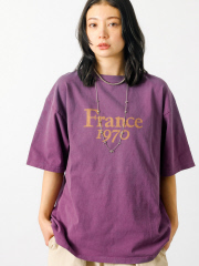 セレクト バイ アバハウス (レディース)
【REMI RELIEF / レミレリーフ】ロゴTシャツ / SP加工14/天竺T(France1970)【WEB限定】【予約】