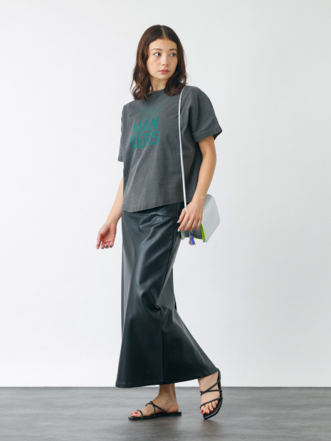 【MICA&DEAL】THE MANDERS Tシャツ　コットン/ロゴカットソー【WEB限定】【予約】