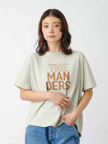 【MICA&DEAL】THE MANDERS Tシャツ　コットン/ロゴカットソー【WEB限定】【予約】