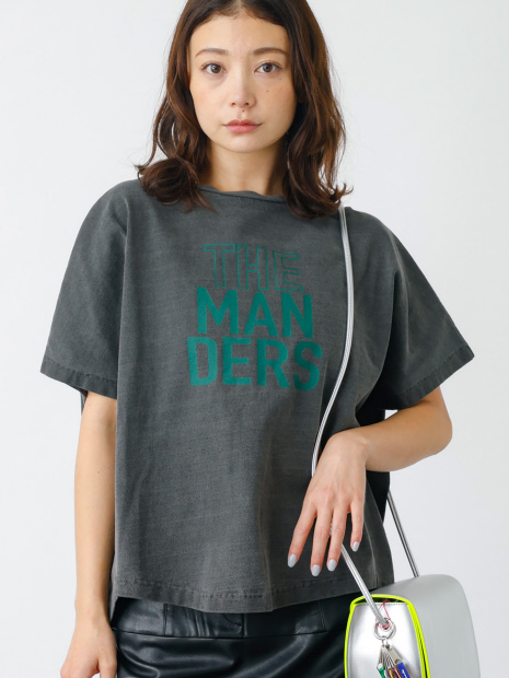 【MICA&DEAL】THE MANDERS Tシャツ　コットン/ロゴカットソー【WEB限定】