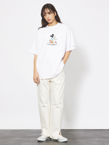 【DISCUS/ディスカス】DISCUS×Disneyコラボ Tシャツ　半袖/ディズニー/コラボ/ユニセックス【WEB限定】【予約】