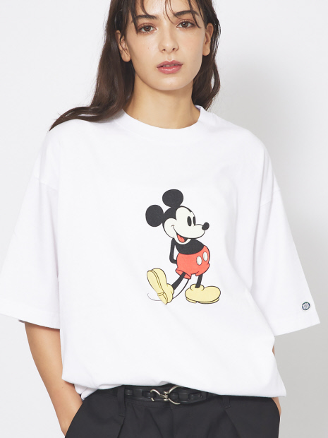 【DISCUS/ディスカス】DISCUS×Disneyコラボ Tシャツ　半袖/ディズニー/コラボ/ユニセックス【WEB限定】【予約】