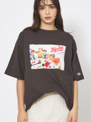 セレクト バイ アバハウス (レディース)
【DISCUS/ディスカス】DISCUS×HARIBOコラボTシャツ　半袖/ハリボー/コラボ/ユニセックス【WEB限定】【予約】