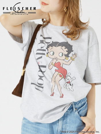 【GOOD ROCK SPEED/グッドロックスピード】プリントTシャツ / キャラTシャツ / BETTY BOOP™ / ベティー・ブープ™【WEB限定】【予約】