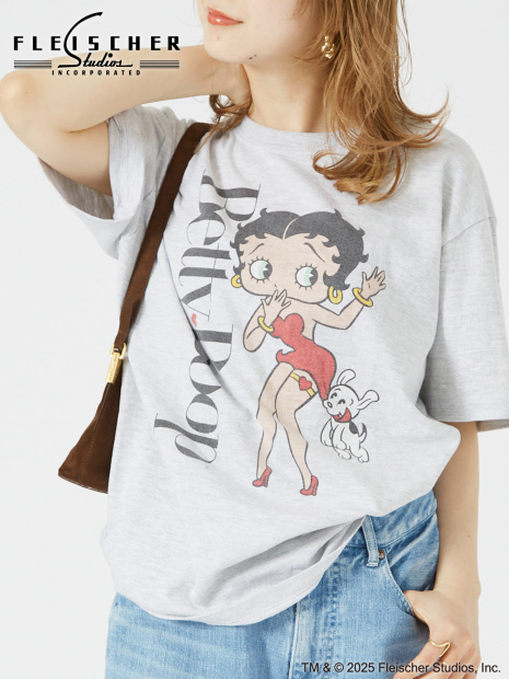 【GOOD ROCK SPEED/グッドロックスピード】プリントTシャツ / キャラTシャツ / BETTY BOOP™ / ベティー・ブープ™【WEB限定】【予約】