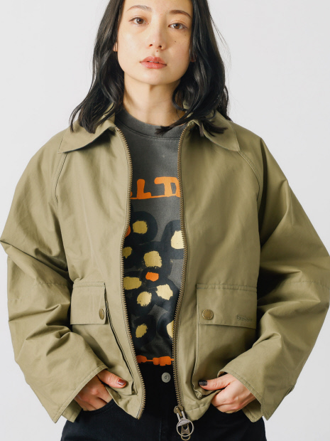 【BARBOUR/バブアー】tilda casual jacket / ティルダ カジュアルジャケット /  ショートブルゾン