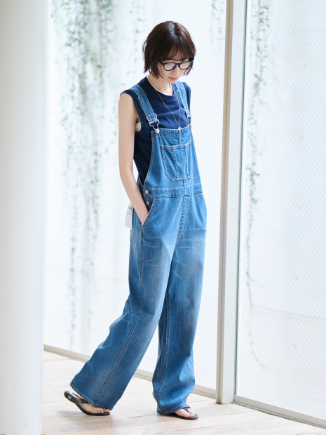 【Healthy denim / ヘルシーデニム】Cauliflower / デニム サロペット / オーバーオール【予約】