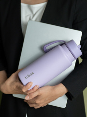【b.box/ビーボックス】フリップトップボトル 1L(ステンレス製水筒)/Insulated Flip Top Bottle 1L/ドリンクボトル/水筒/ストロー式/ギフト/子供【WEB限定】
