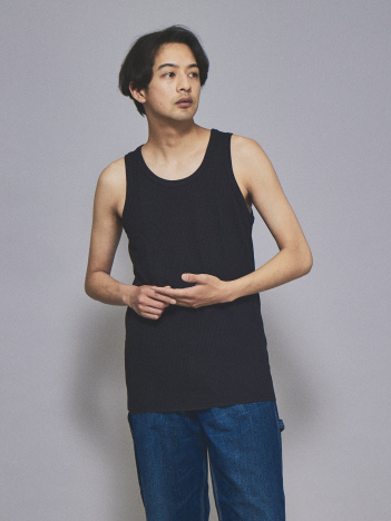 【JEMORGAN LONG JOHNS/ジェーイーモーガンロングジョーンズ】ワッフルタンクトップ JC735ー22K/ユニセックス/ ワッフル生地 【WEB限定】