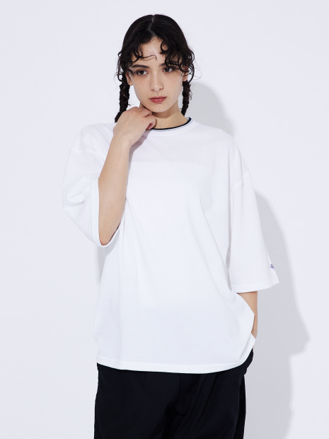 【JEMORGAN LONG JOHNS/ジェーイーモーガンロングジョーンズ】ラインクルーネックTシャツJF067-22S /Tシャツ/クルーネック/カノコ【WEB限定】