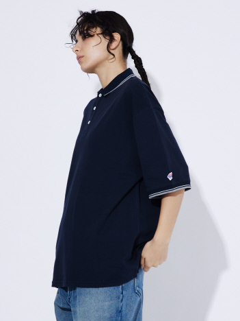 【JEMORGAN LONG JOHNS/ジェーイーモーガンロングジョーンズ】ラインポロ JF468-22S /襟付き/ポロシャツ/配色【WEB限定】