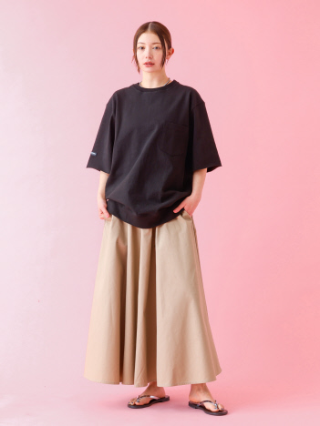 【BARBARIAN / バーバリアン】 XSE-20 21 22  Light Weight Pocket Crew Neck/半袖/無地/ユニセックス【WEB限定】