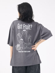 SELECT BY ABAHOUSE (MEN'S) - 【FRUIT OF THE LOOM/フルーツ オブ ザ ルーム】SESAME STREET×FTL Illust T-Shirt #E 半袖Tシャツ/プリント【予約】
