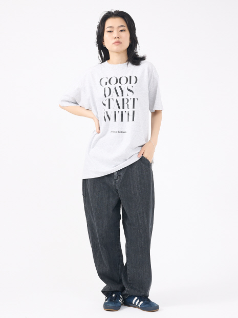 【FRUIT OF THE LOOM/フルーツ オブ ザ ルーム】Print T-shirts #D/#E/Tシャツ/ユニセックス【WEB限定】【予約】