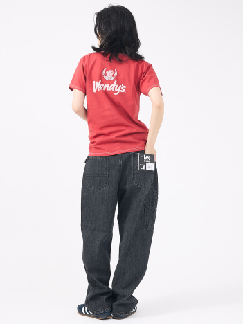 【FRUIT OF THE LOOM/フルーツ オブ ザ ルーム】WENDYSガーメントダイTシャツ/ユニセックス/プリント　81215100【WEB限定】