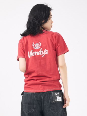【FRUIT OF THE LOOM/フルーツ オブ ザ ルーム】WENDYSガーメントダイTシャツ/ユニセックス/プリント　81215100【WEB限定】【予約】