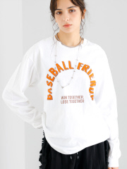 【JHANKSON x Le Mélange】ロゴ ロンT / プリント 長袖Tシャツ 【WEB限定】
