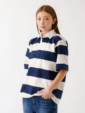 【BARBARIAN/バーバリアン】JCSS S/S VSE/ライトウェイト/半袖ラグビーシャツ/ユニセックス【WEB限定】