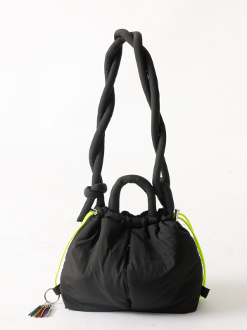 【cheek/チーク】puf kinchaku C25003　巾着２wayトート/巾着/2way/トートバッグ/撥水加工生地/ユニセックス【WEB限定】