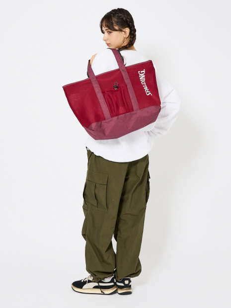 【SPALDING/スポルディング】AIRMESH BASIC TOTE BAG 80979400/メッシュトートバッグ/レジャー/トラベル/スポーツ【WEB限定】