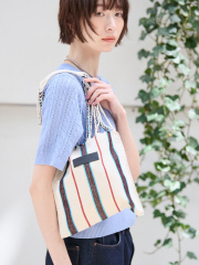 セレクト バイ アバハウス (レディース)
【MOON BIRD/ムーンバード】手織りハンモックトートバッグS/手織り【WEB限定】