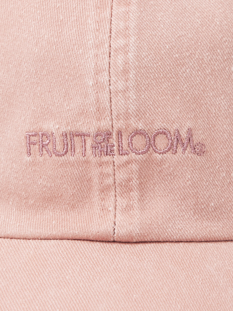 【FRUIT OF THE LOOM/フルーツ・オブ・ザ・ルーム】ロゴキャップ/コットン/ロゴ/ヴィンテージ感/80972500【WEB限定】