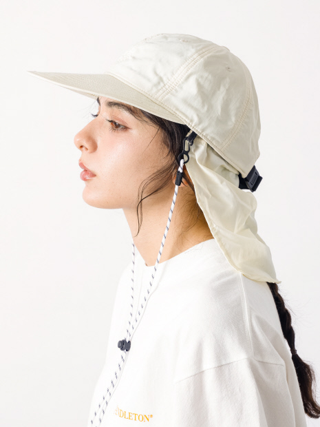 【RUBEN/ルーベン】SHADE LONGBILL CAP/シェードロングビルキャップ/顎紐取り外し可能【予約】