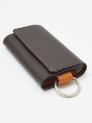 【WHITEHOUSE COX/ホワイトハウスコックス】S9692 KEY CASE WITH RING / BRIDLE/キーケース/牛革【WEB限定】