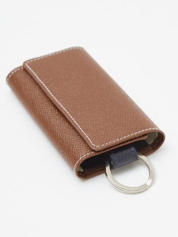 【WHITE HOUSE COX/ホワイトハウスコックス】S9692 KEYCASE with RING / LONDONCALF × BRIDLE/キーケース/牛革【WEB限定】