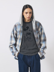 アバハウス
【UNIVERSAL OVERALL / ユニバーサル オーバーオール】HOODIE BIG WORK SHIRT/フード付きチェックビックシャツ/ユニセックス【予約】
