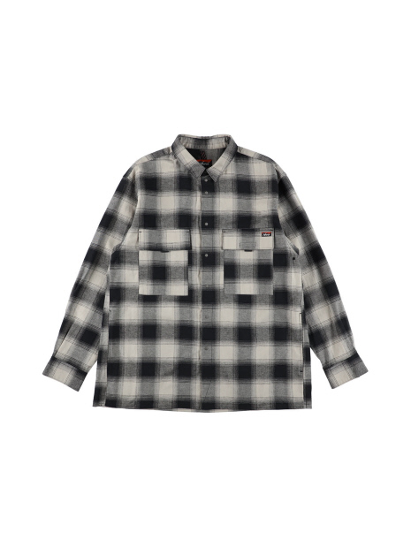 【NANGA/ナンガ】OMBRE CHECK W PX BOX SHIRT/ワークシャツ/ユニセックス【WEB限定】【予約】
